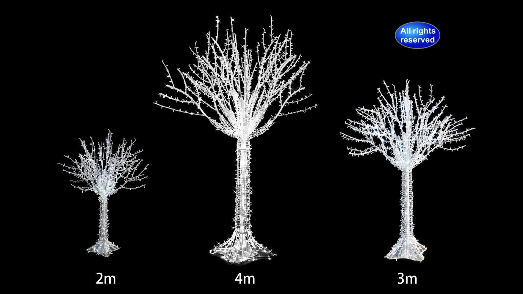 പ്രൊഫഷണൽ അലുമിനിയം അലങ്കാര ട്രീ-മോട്ടിഫ് ലൈറ്റ് നിർമ്മാതാക്കൾ 2