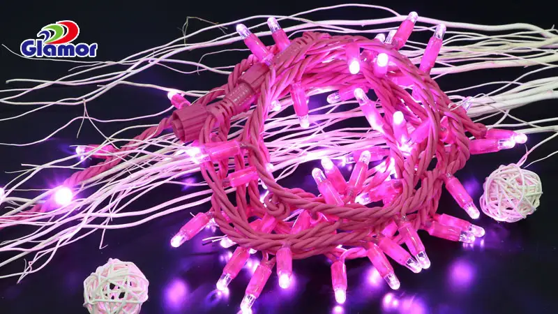 ពន្លឺខ្សែ LED CE ជាមួយនឹងឥទ្ធិពលពន្លឺ 1