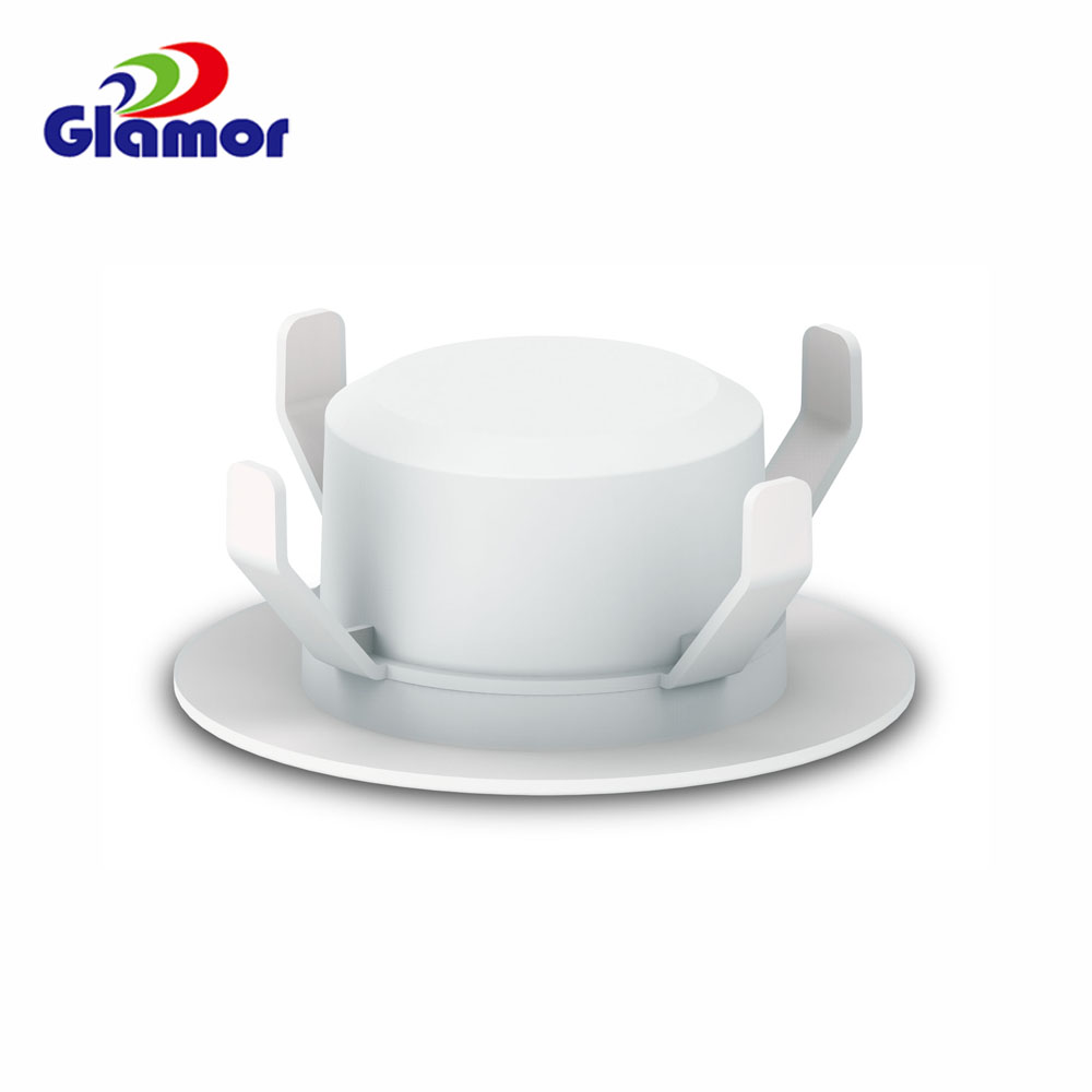 LED-plafona malsuprenlumilo malheligebla enmetebla malantaŭa lumo por la serio Junction BOX FIT | GLAMOR 3