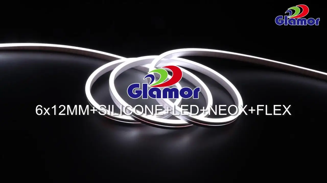 6x12MM+SILICONE+LED+NEON+FLEX Delux dalam atau luar kilang kalis air IP67-GLAMOR 1