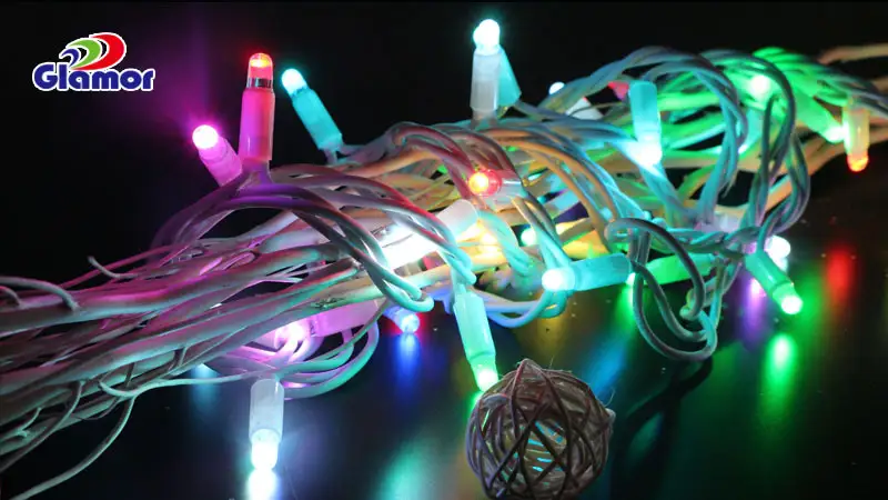 RGB-ljusslinga med blinkande färg 1