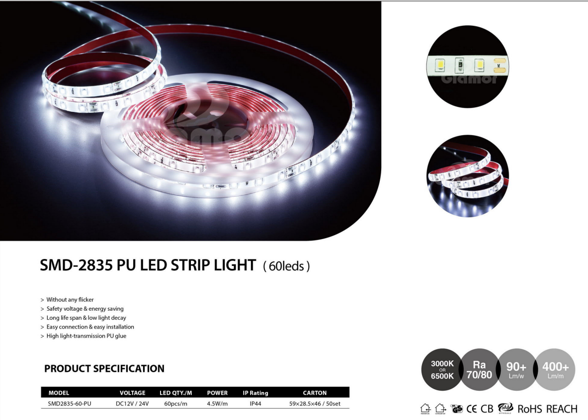 Yatak odası tavanı için LED şerit ışıklar, üretici-Glamour 2