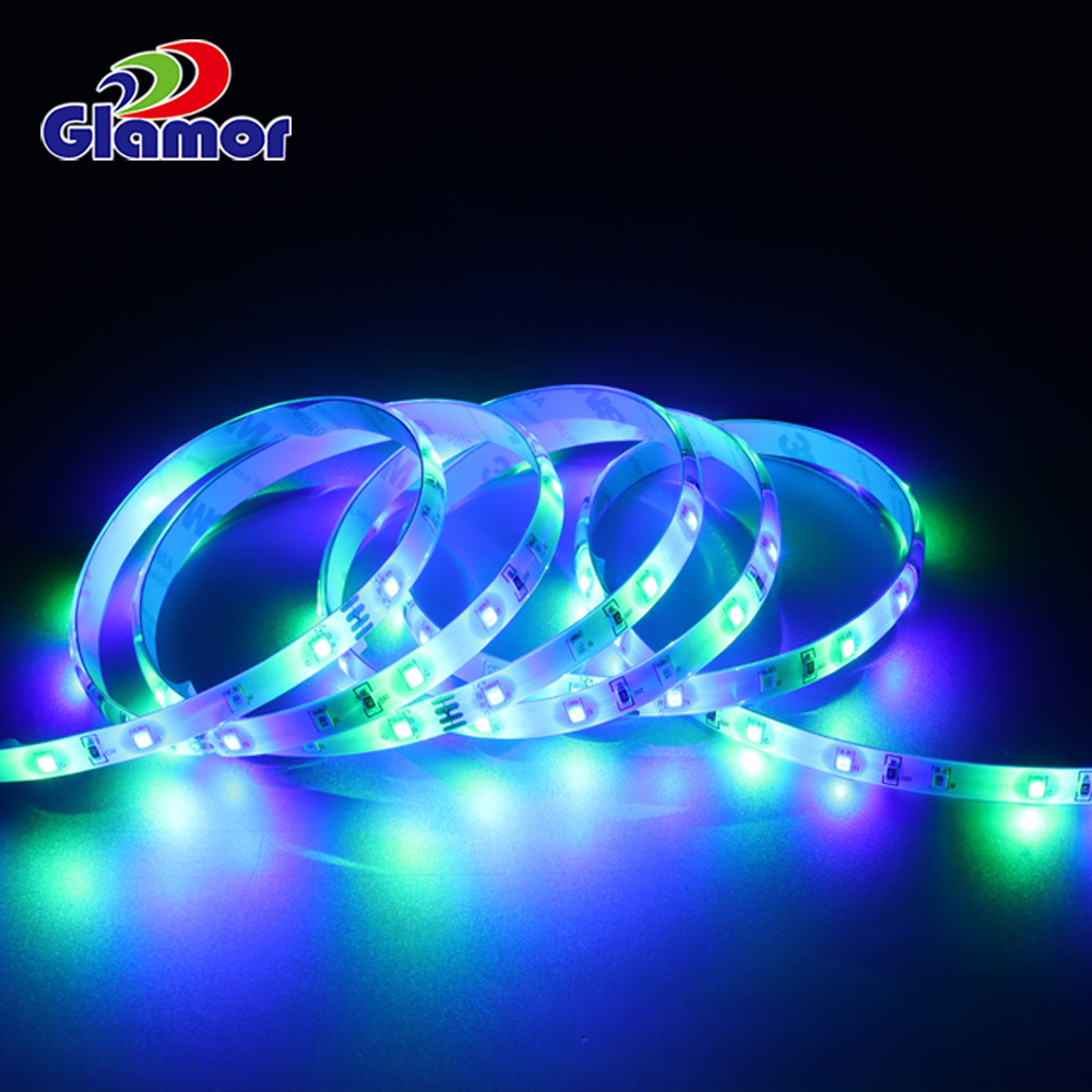 I-Led RGB Strip12V 24V I-Wholesale ye-IP44 ye-Led ehamba phambili yegumbi lokulala elingaphakathi noma ngaphandle 4