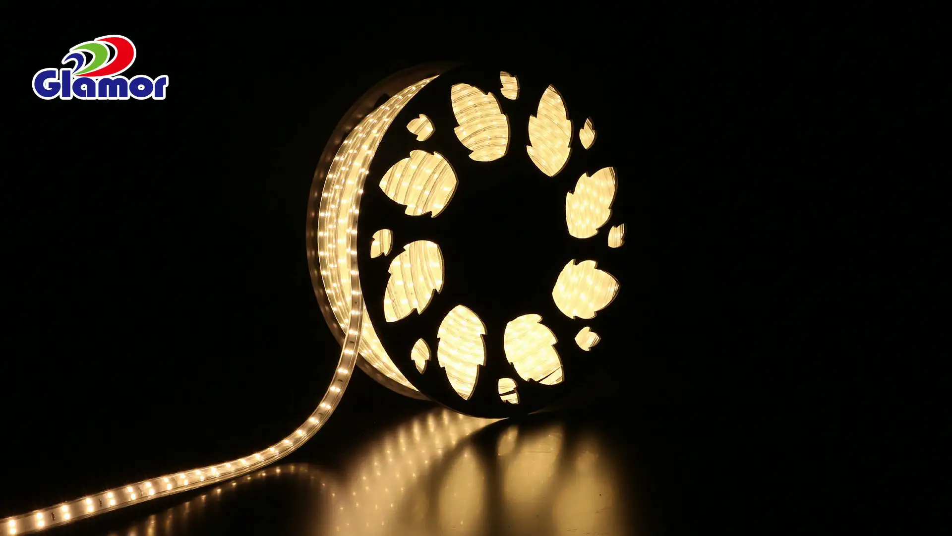 Bandă luminoasă LED wireless de cea mai bună calitate, impermeabilă IP65, 110V 230V, pentru cameră sau grădină (WL2835-120D-WW), Factory-Glamour Wholesale 1