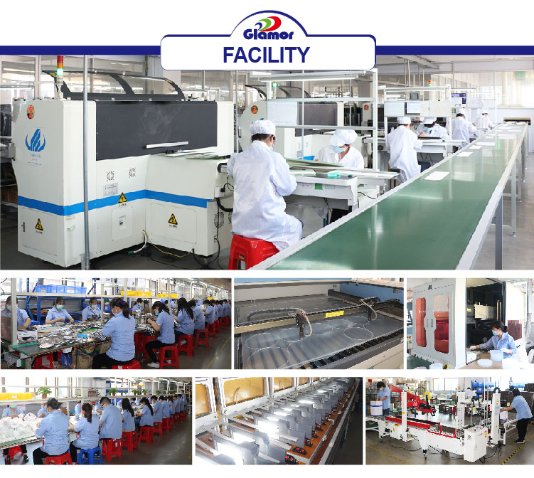 Ticari LED yuvarlak veya kare panel ışık fabrikası 4