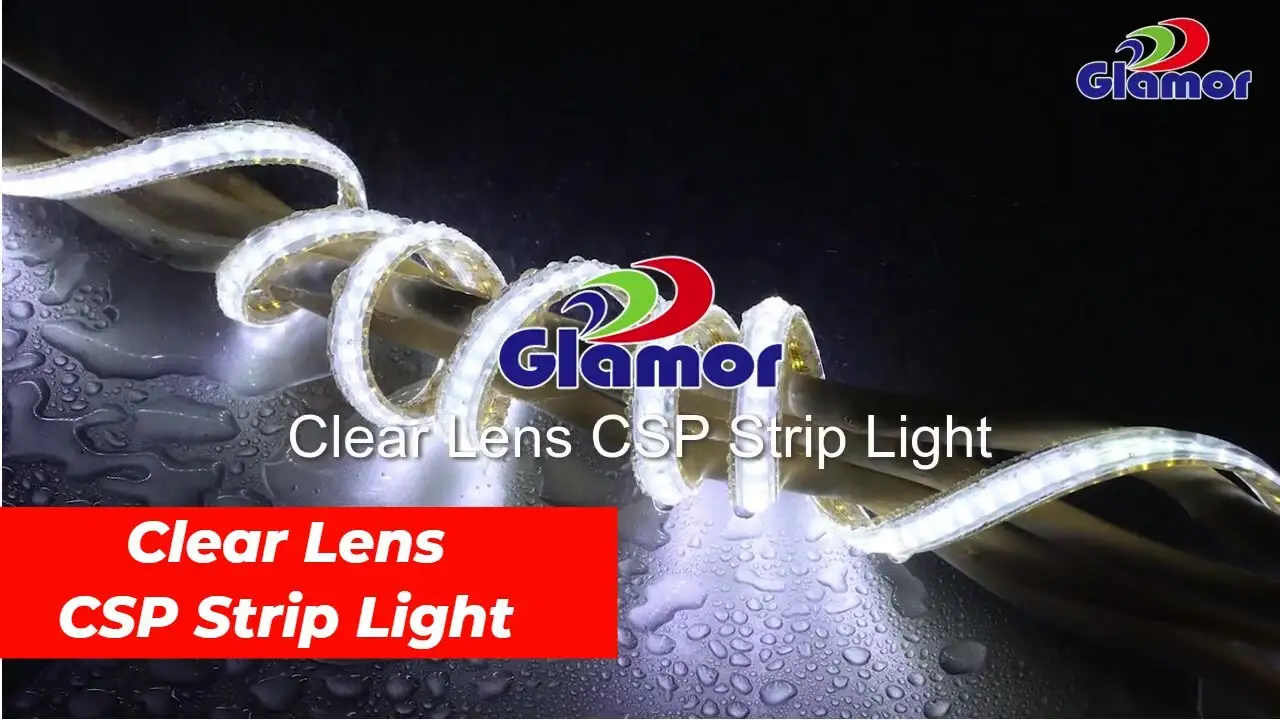 Professional CSP Strip Light GLAMOR High Lumens Output Ultra Bright Clear Lens CSP LED Strip bahlahisi 1