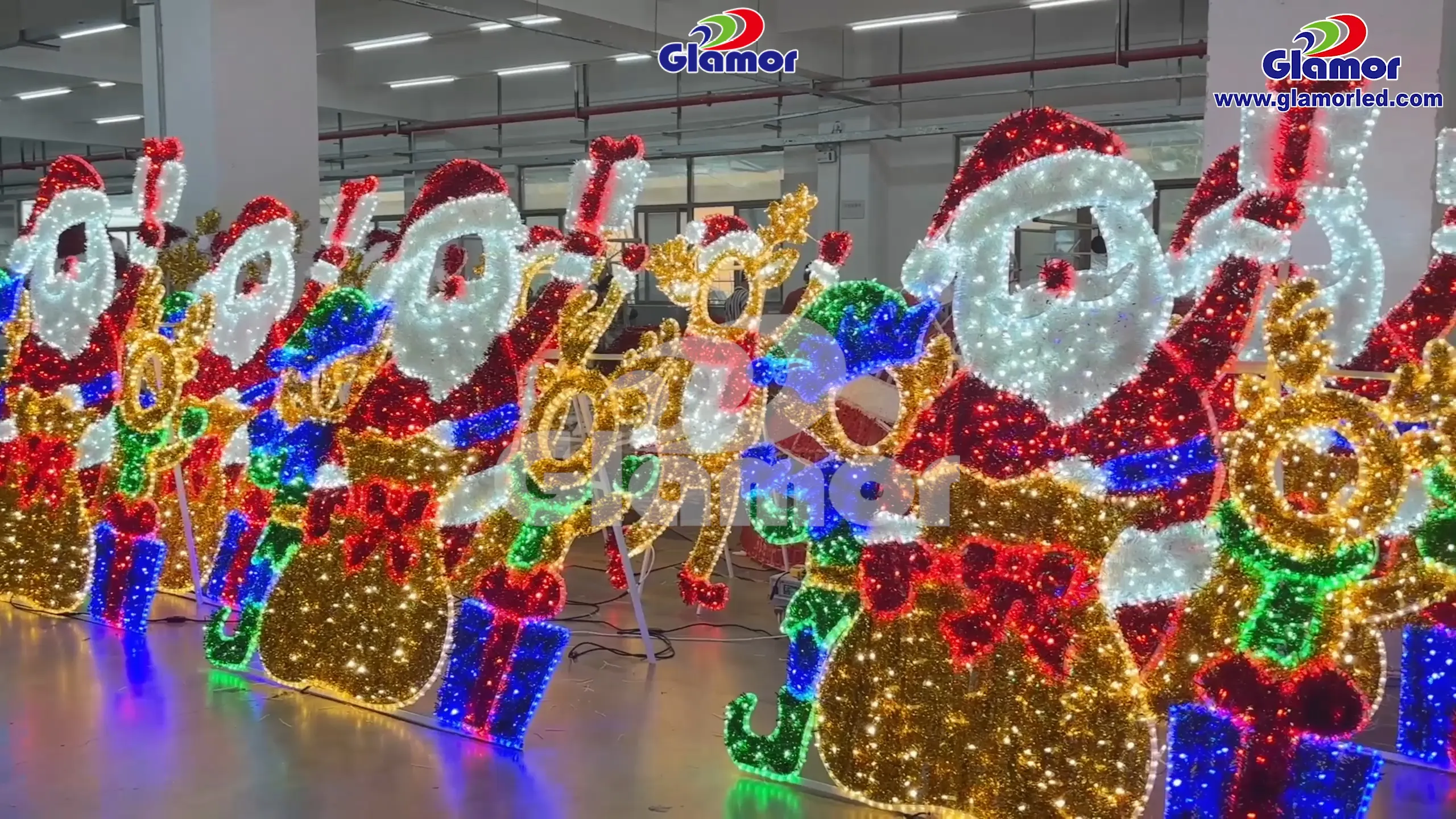 Customized LED Photo Opp | GLAMOR - Christmas LED Motif 1
