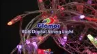 Custom led outdoor string lights Christmas company Manufacturer | GLAMOR 1