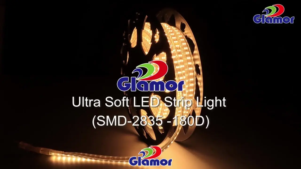 Custom multicolour led strip factory | GLAMOR 1