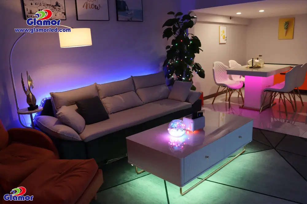 High-quality colour changing led strip supply | GLAMOR 1