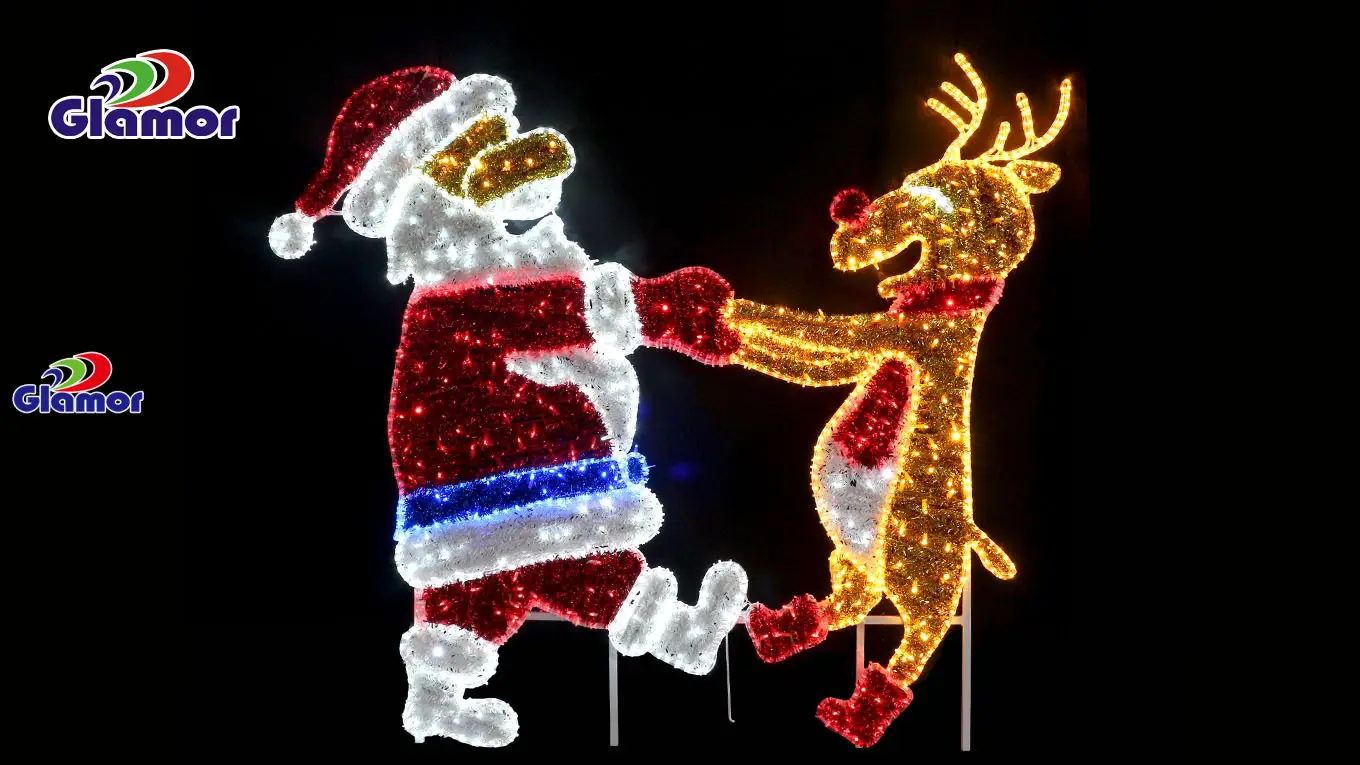 Latest professional exterior Christmas lights supply | GLAMOR 1
