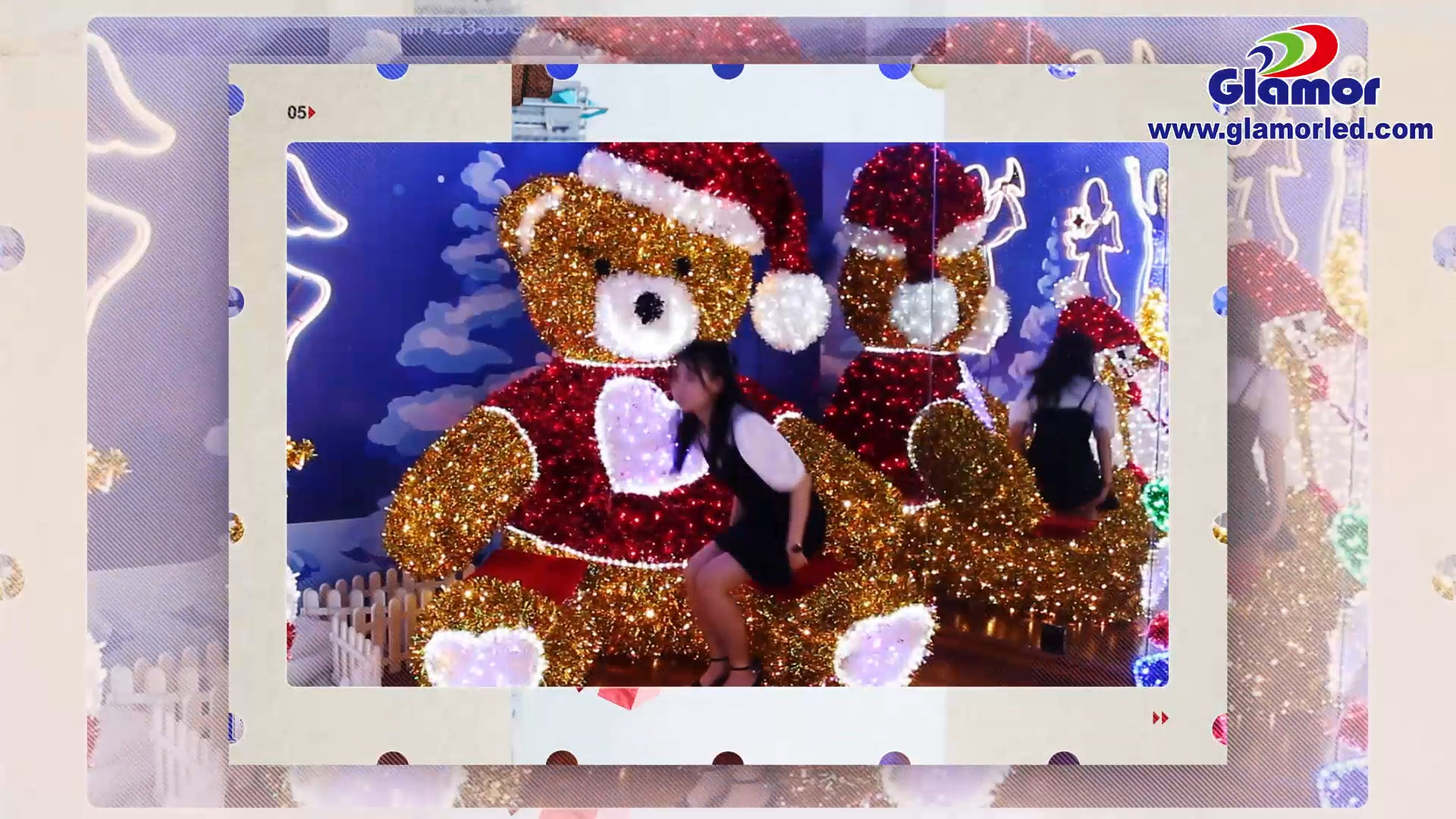 GLAMOR | Luchd-saothrachaidh solais motif LED àrd-inbhe 3