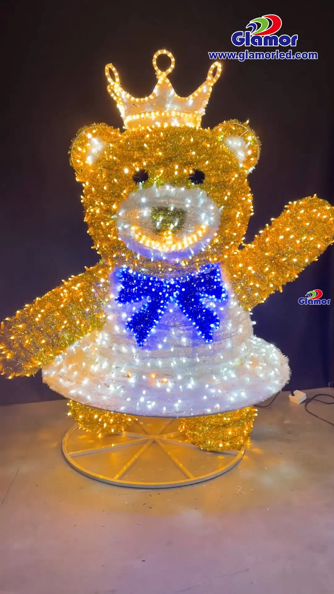 GLAMOR | High-quality snowflake lights factory 1