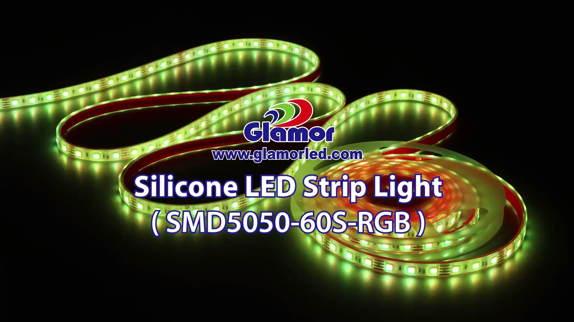 Striscia LED RGB in silicone 60 led/m IP68 5m/10m telecomando 1