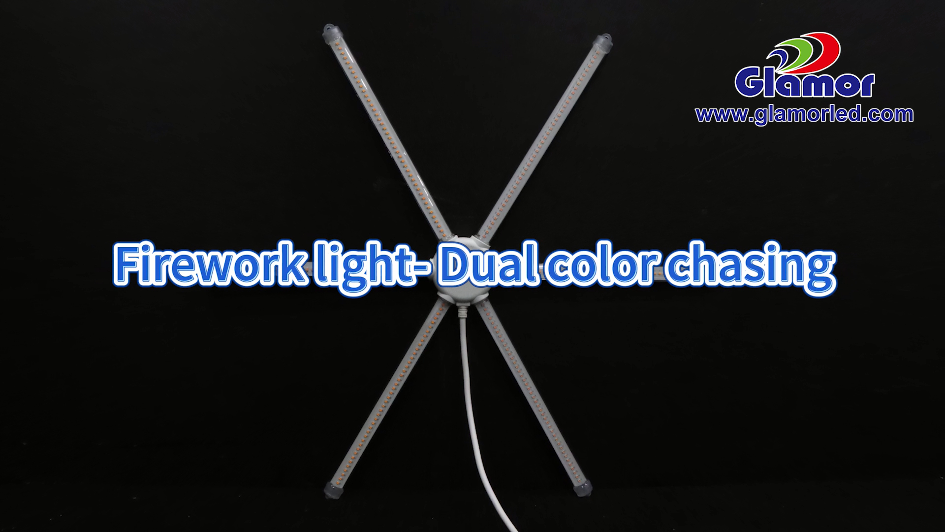 SMD Warna Ganda mengejar ungu orange snowfall tabung lampu kembang api mini meteor dipimpin lampu IP65| Pabrik glamor 2