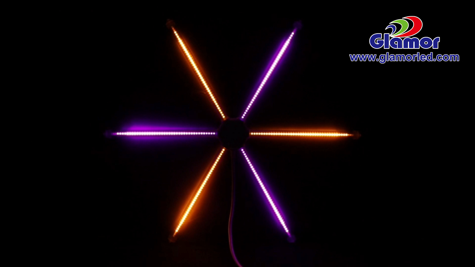 SMD Warna Ganda mengejar ungu orange snowfall tabung lampu kembang api mini meteor dipimpin lampu IP65| Pabrik glamor 3