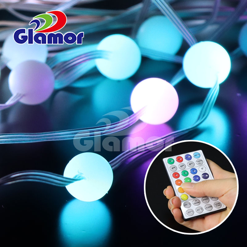 APP atharrachail RGB agus smachd iomallach airson solais sìthiche craobh Nollaige LED airson cleachdadh a-staigh, neach-dèanamh solais slabhraidh | Glamour 13