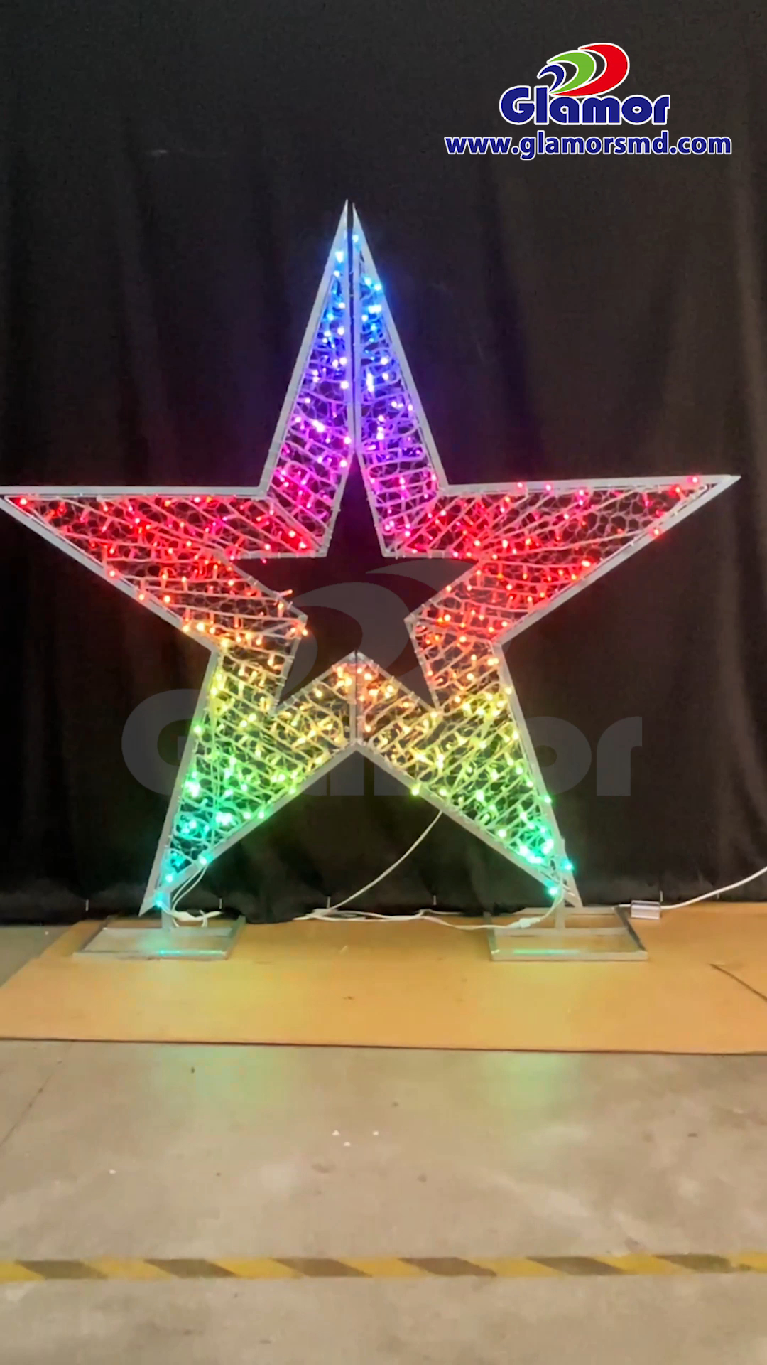 3D RGB ରଙ୍ଗ ପରିବର୍ତ୍ତନ ତାରା ମୋଟିଫ୍ ଟ୍ୱିଙ୍କଲ୍ ଇଫେକ୍ଟ LED ଆଲୋକ ଉତ୍ସବ ଖ୍ରୀଷ୍ଟମାସ ଆଲୋକୀକରଣ 2024 | ଗ୍ଲାମର 2