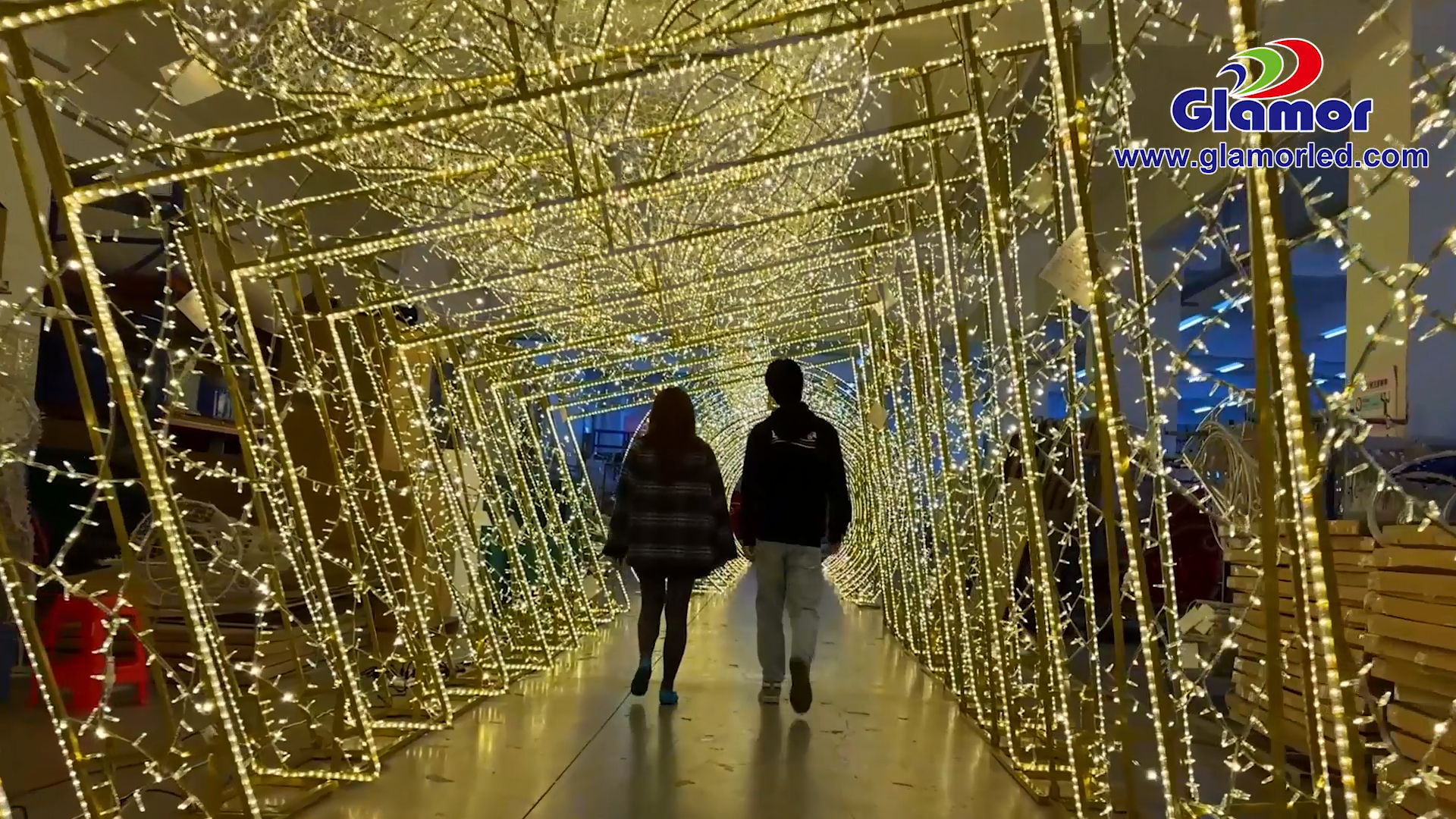 დიდი გამოფენა პარკში, პლაზას ხარისხის კონტროლირებადი პროდუქტები IP65 წყალგაუმტარი საშობაო LED მოტივური ნათურა | გლამური 2