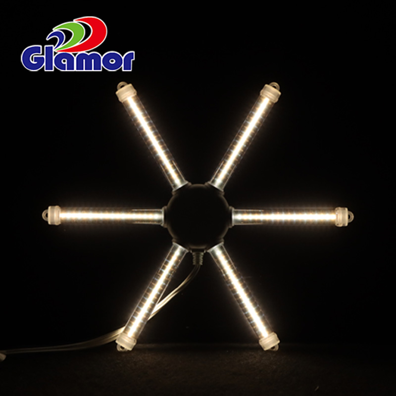 ສີຂາວອົບອຸ່ນສີຂາວ chaging ອັດຕະໂນມັດ firework snowfall tube ແສງສະຫວ່າງ IP65 ກັນນ້ໍາ | Glamour ຜູ້ສະຫນອງ Zhongshan 6