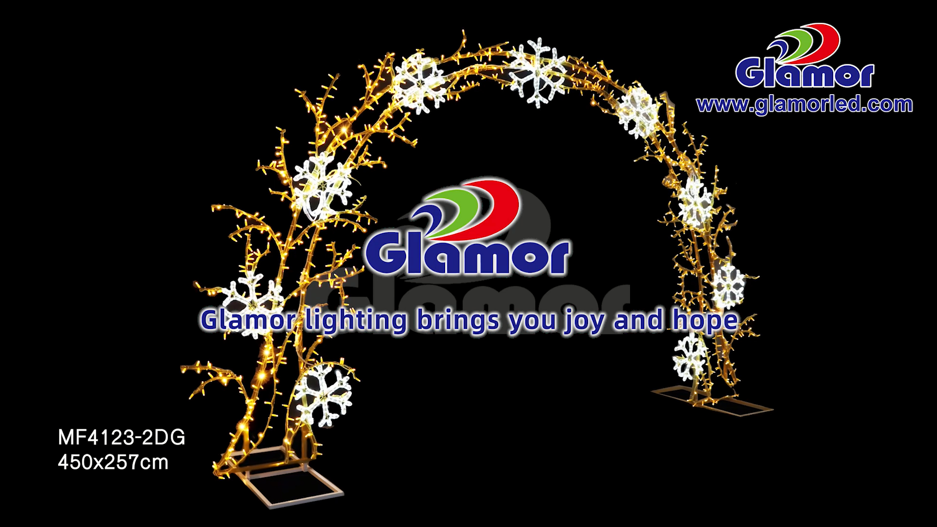 2025 Kemerli kapı stili açık hava kapalı alışveriş merkezi parkı 2D Noel dekoratif aydınlatma motifleri | Glamour 4