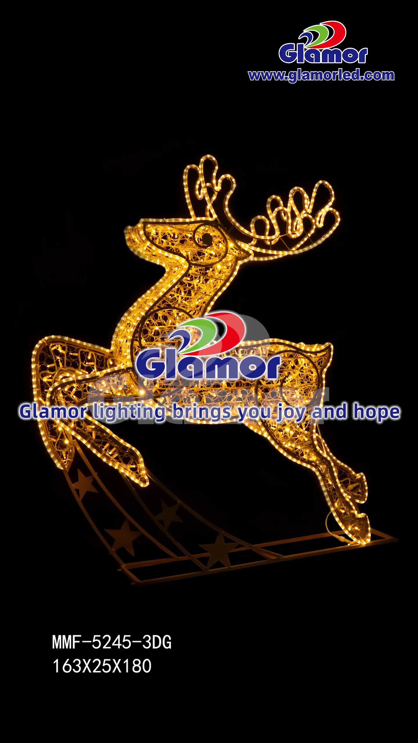 Tayada 3D Deerada diirran midabka cad ee ciida Kirismaska ​​ayaa horseeday motifs soo bandhigida Soo saaraha | QURXOON 4