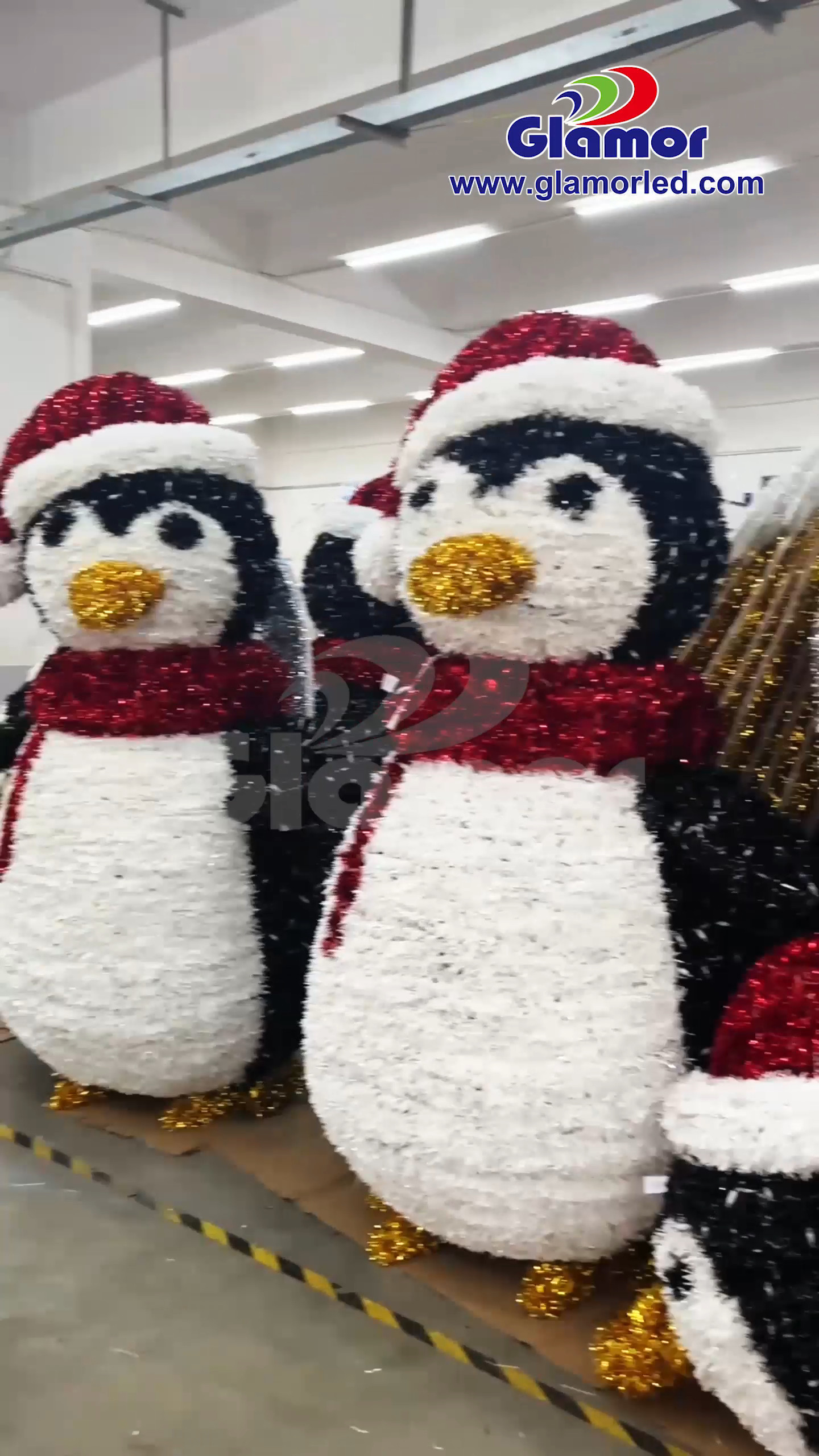 2025 Outdoor Indoor waasserdicht Dekorativ Chrëschtdag LED 3D Motiv Display | Glamour Factory 3