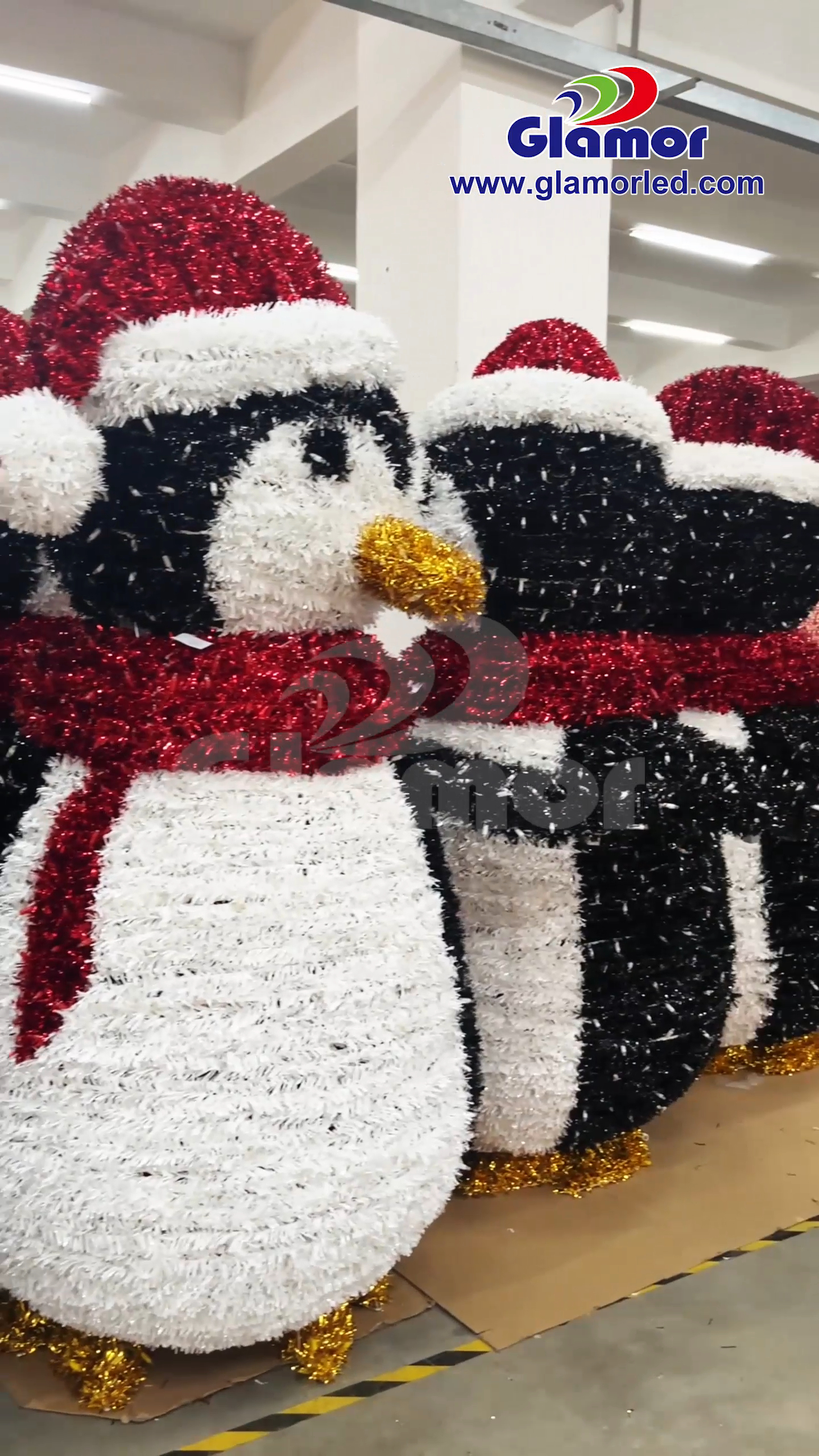 2025 Outdoor Indoor waasserdicht Dekorativ Chrëschtdag LED 3D Motiv Display | Glamour Factory 2