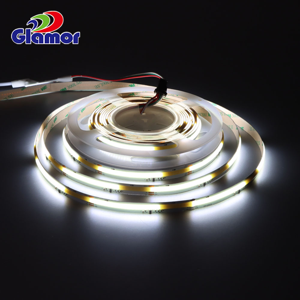 2811 kontrol cihazı ve adaptörlü COB LED şerit ışık fabrika fiyatı, üretici | GLAMOR 6