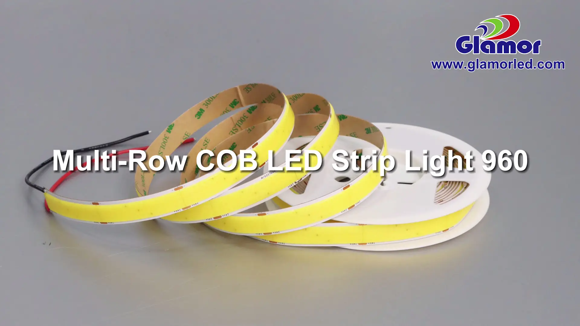 Tre rader COB LED-remsa vit bredd 15 mm, leverantör av COB LED-remsa - Glamour 1