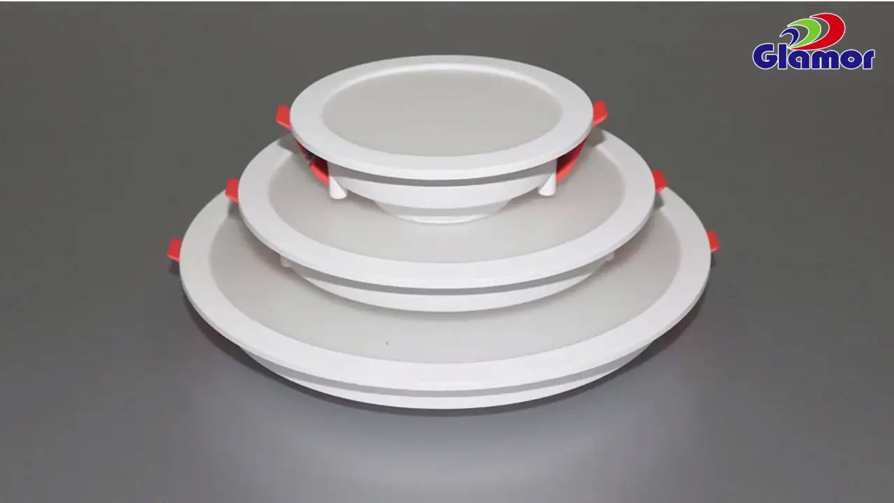 Siri EDL Terbaik (Lampu Belakang) Lampu siling LED Downlight 2 dalam 1 Harga Kilang - GLAMOR 1