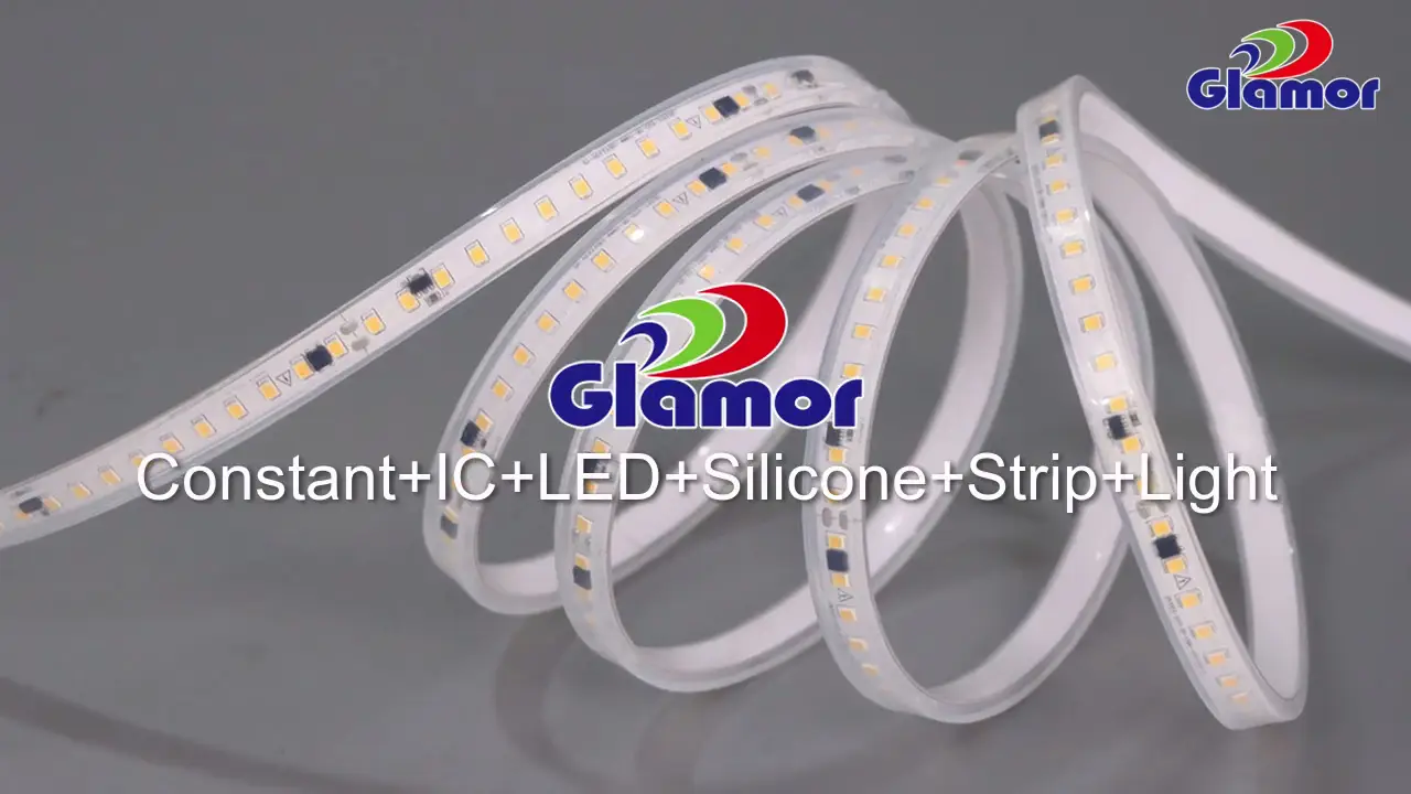 Eyona Silicone Constant IC LED Strip Light ababoneleli Factory Price-GLAMOR 1