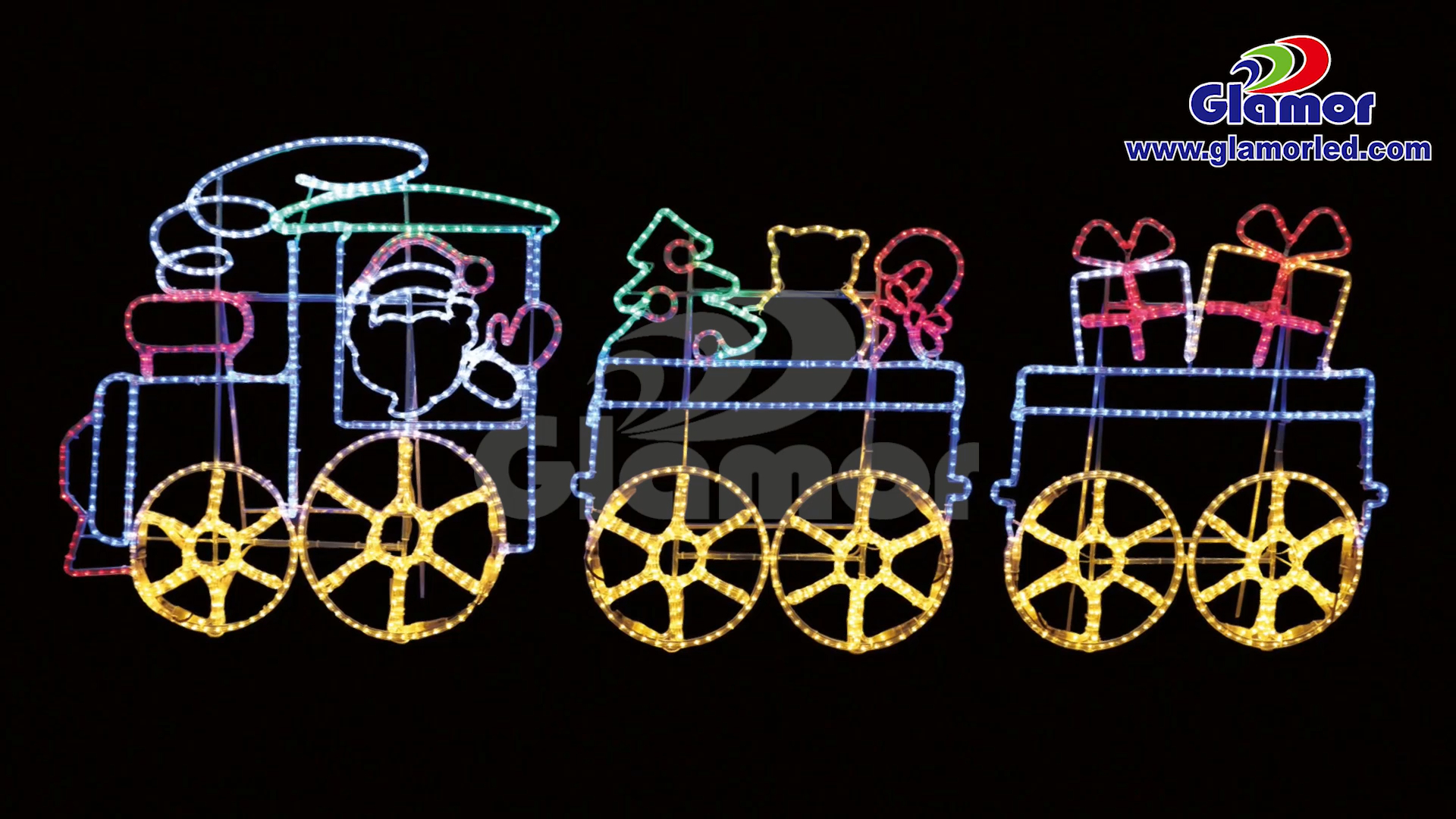 તહેવારોના આકારો, ઇન્ડોર અને આઉટડોર હોલિડે ક્રિસમસ દોરડા માટે તેજસ્વી ચમક LED મોટિફ લાઇટ્સ | ગ્લેમર 2