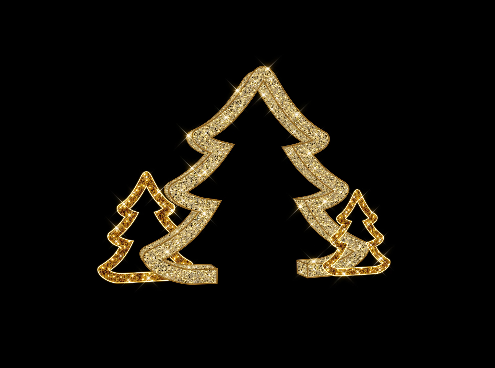 ବାହ୍ୟ ସଂସ୍ଥାପନ ପ୍ରଦର୍ଶନ ପ୍ରକଳ୍ପ ନେତୃତ୍ୱାଧୀନ 3D ଗଛ ସାଜସଜ୍ଜା ଖ୍ରୀଷ୍ଟମାସ ଦଉଡ଼ି ଆଲୋକ ମୋଟିଫ୍ | ଗ୍ଲାମର ନିର୍ମାତା 3