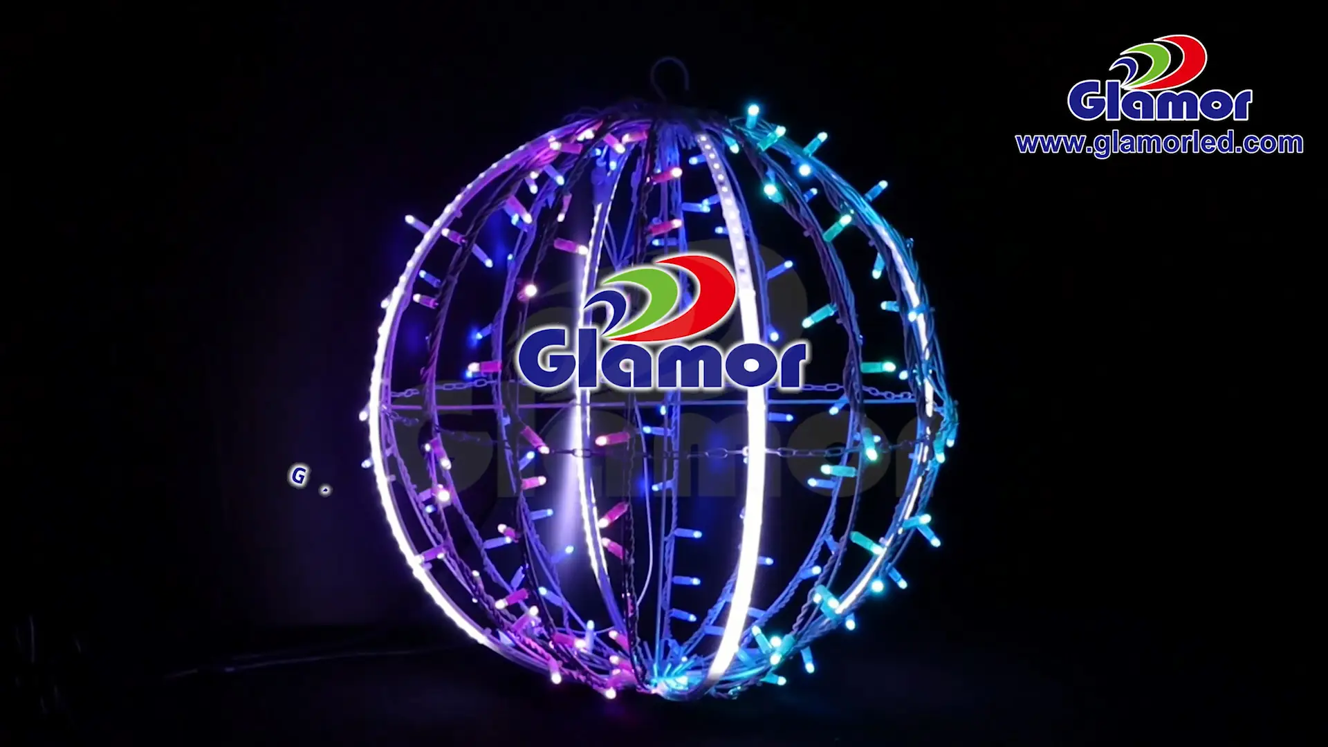 Lumini decorative pentru exterior IP65, motive de glob 3D pliabile pentru festivalul de Crăciun, Glamour Factory 1