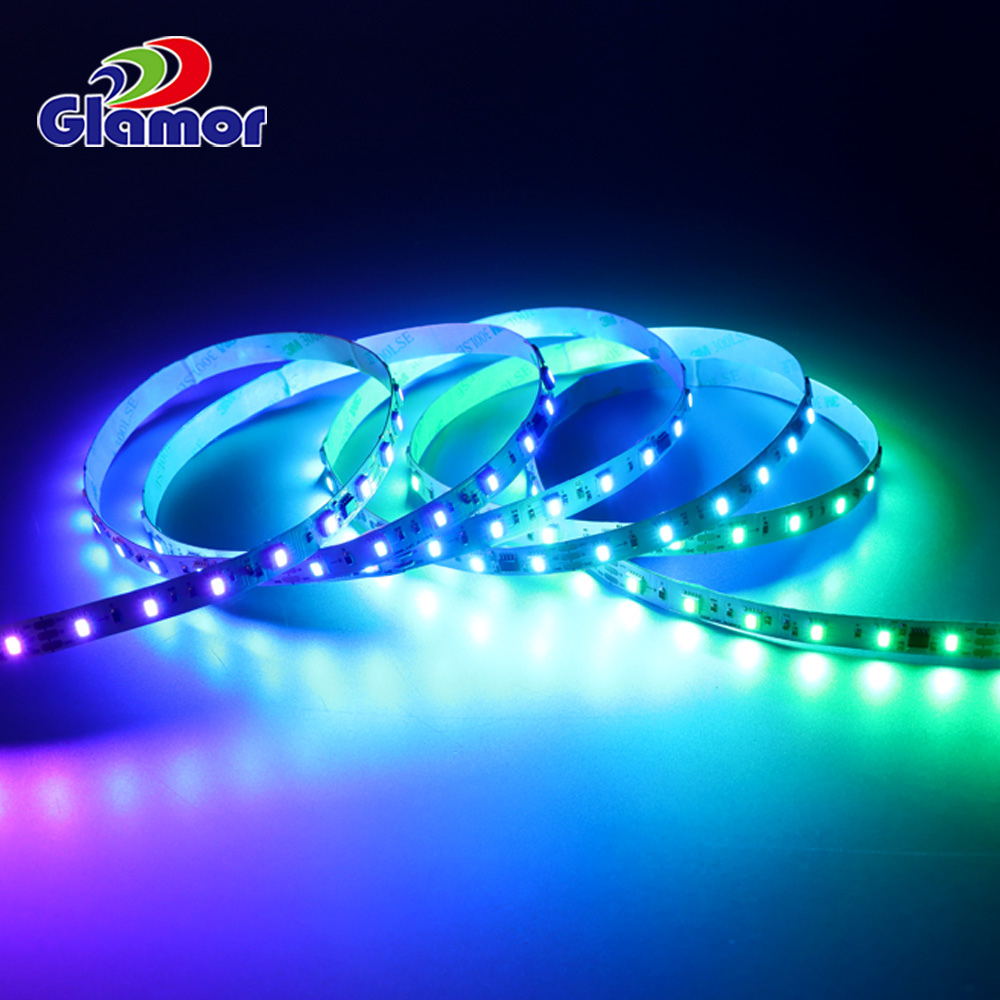 5050 RGBWW SMD LED тилкеси 24V 5m 5 in 1 , Кытайдан Өндүрүүчүлөр | ГЛАМУР КОМПАНИЯСЫ 7