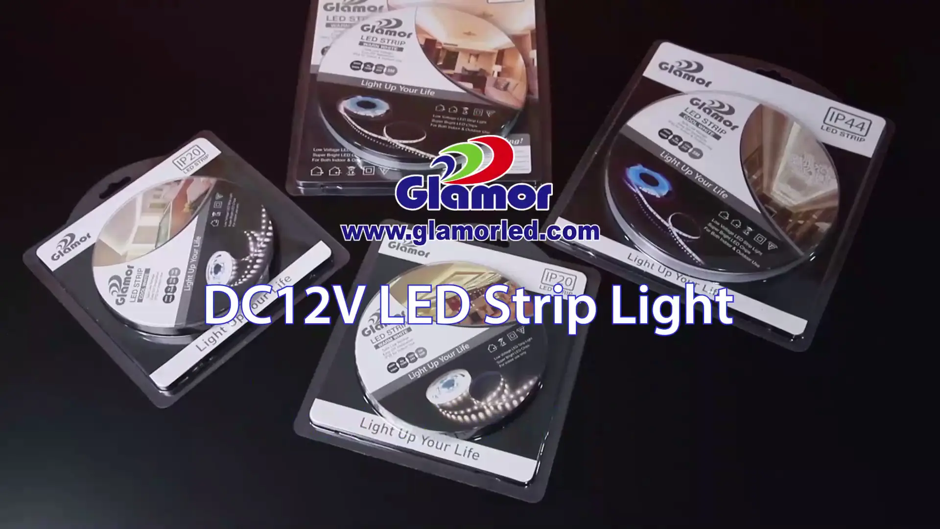 Tipes rooi groen blou pers 12V 24V 5 meter 10 meter helderste buigsame LED-strookligte vervaardiger | GLAMOR 1