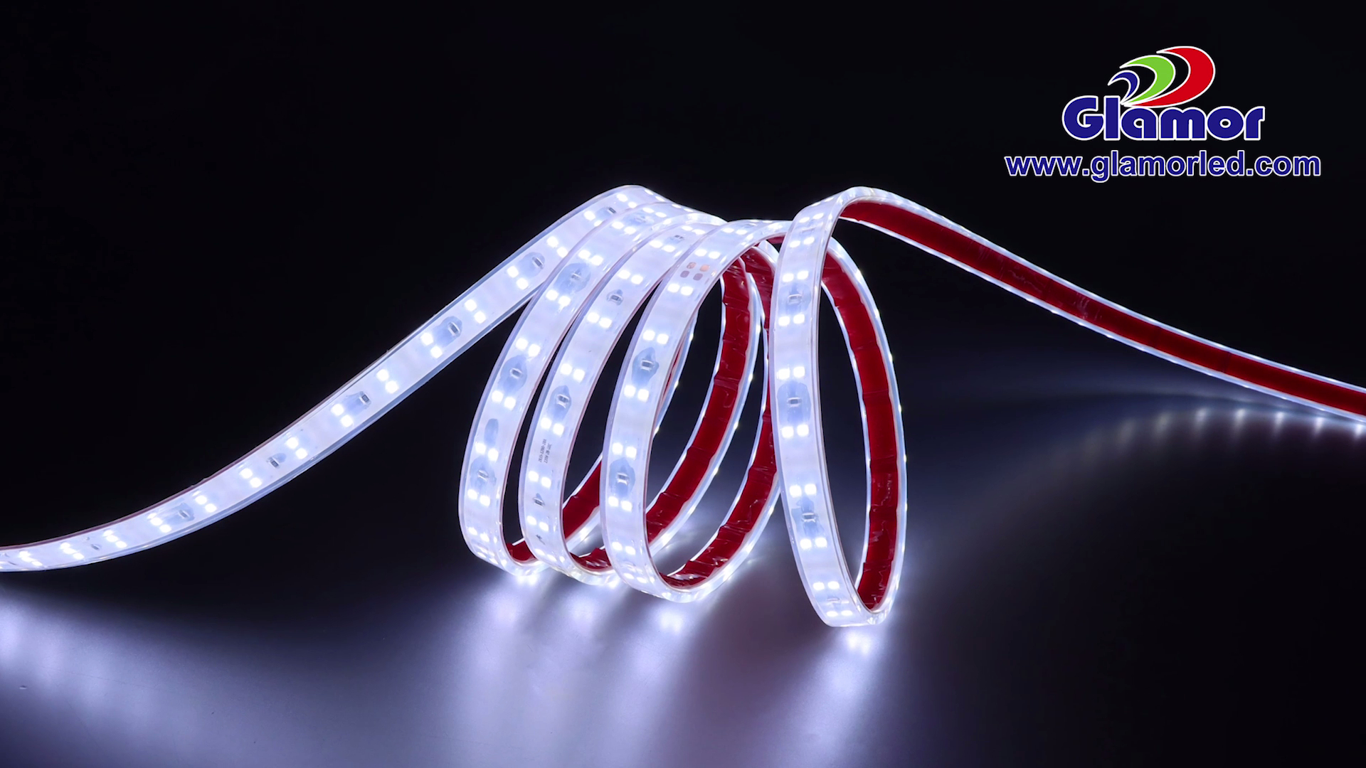 Εμπορική ταινία φωτισμού εξωτερικού χώρου LED σιλικόνης, 120 leds/m διπλής γραμμής, κατασκευαστές | GLAMOR 3