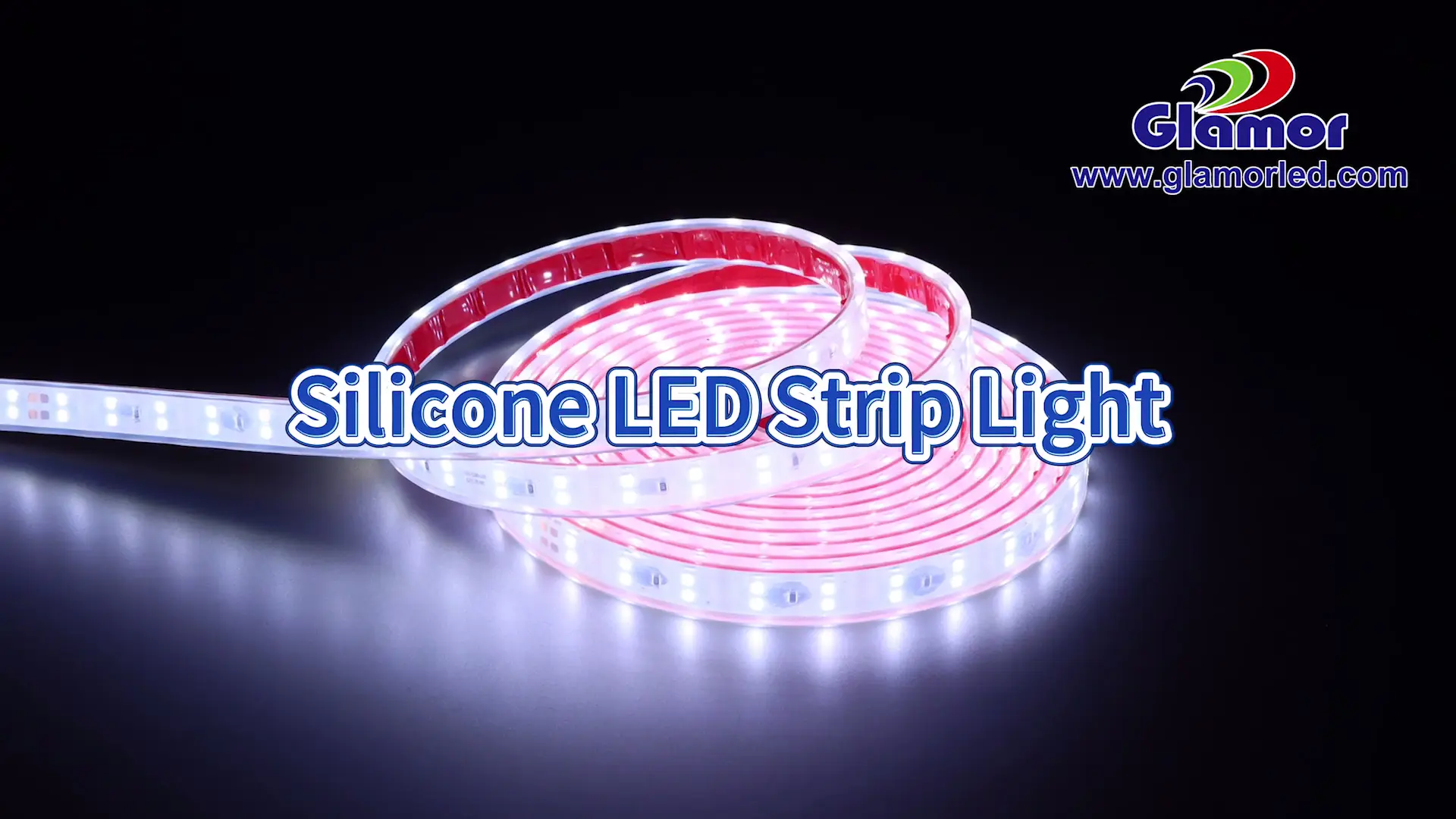 Fita de LED para iluminação externa comercial de silicone, 120 LEDs/m, linha dupla, fabricantes | GLAMOR 1