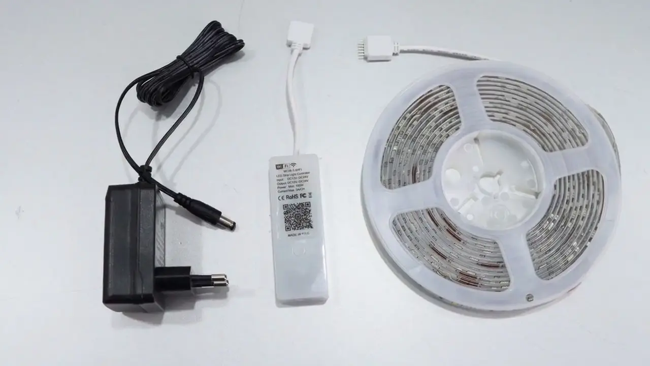 12V 24V smart IP44 RGBWW best led strip light supplier factory 1