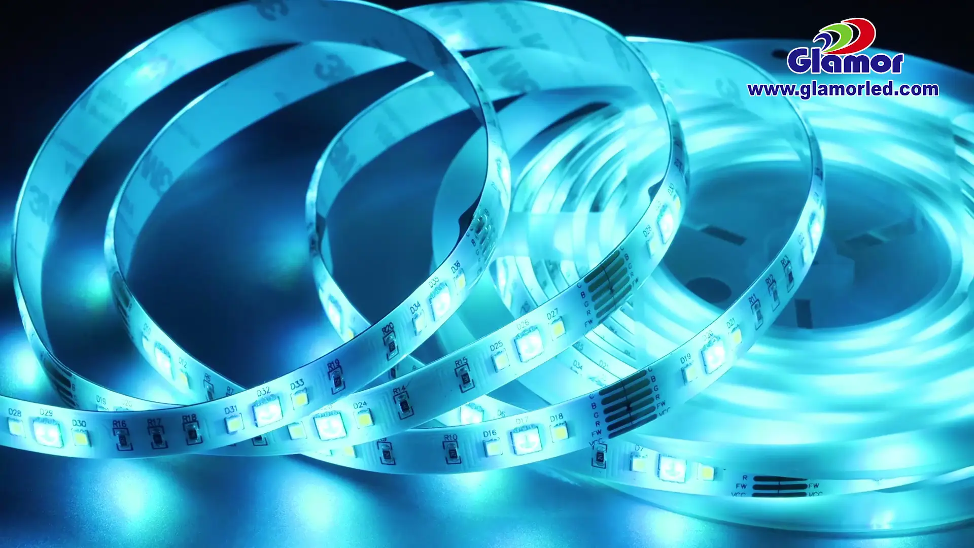 12V 24V Rainbow multi colored best smart led strip light enohlelo lokusebenza, umculo olawulelwa ukuhlobisa igumbi noma ikhaya, impahla 1