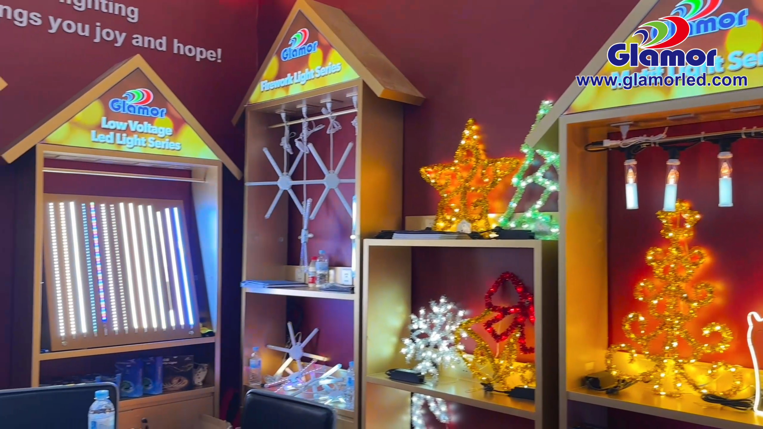 Çin İthalat ve İhracat Fuarı---2. Aşama Dekorasyon ışıkları Noel ürünü led aydınlatmalar Glamour 1