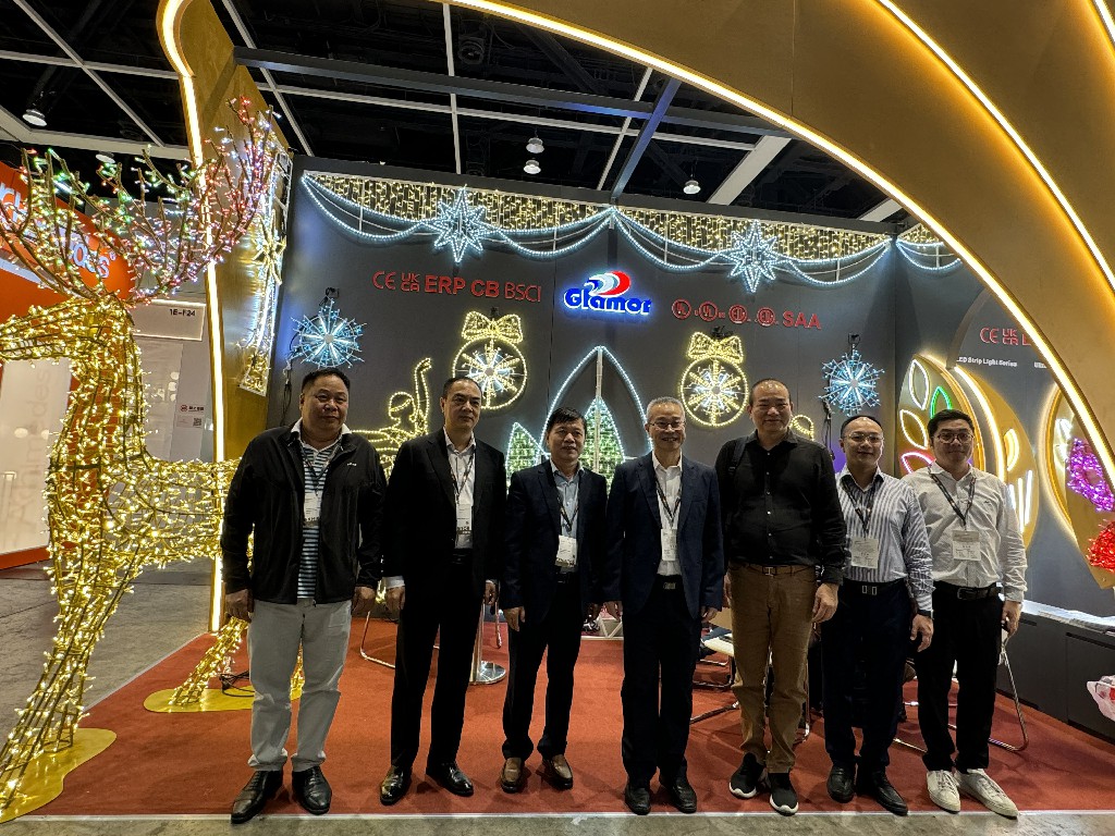 Hong Kong Uluslararası Aydınlatma Fuarı (Sonbahar Sürümü) Gösteri Dekorasyonu Noel Festivali aydınlatması | Glamour 5