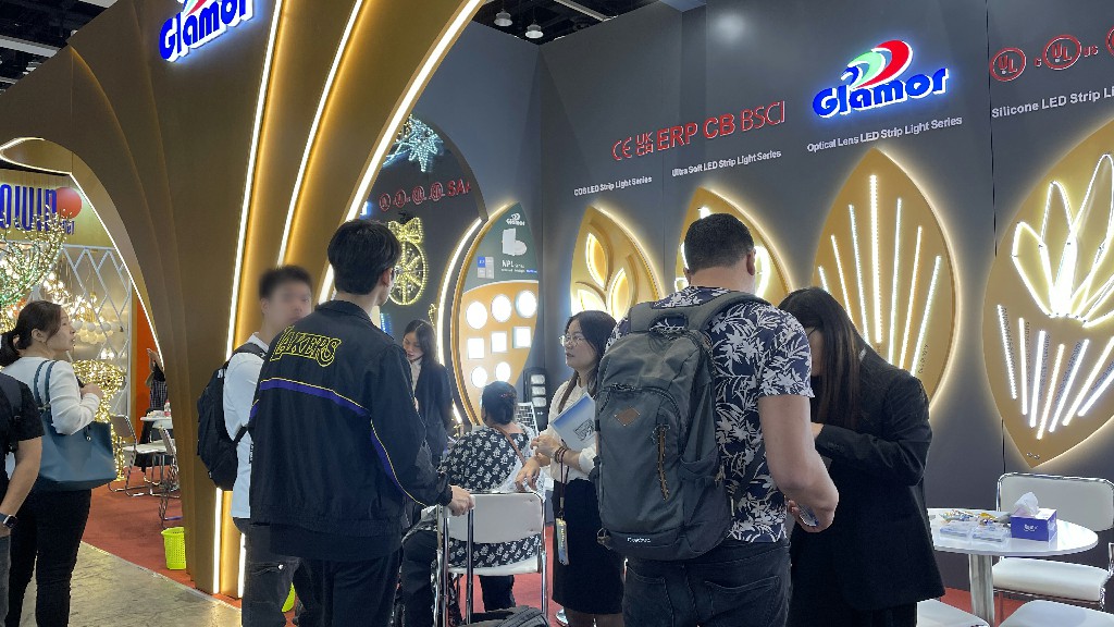 Hong Kong Uluslararası Aydınlatma Fuarı (Sonbahar Sürümü) Gösteri Dekorasyonu Noel Festivali aydınlatması | Glamour 9