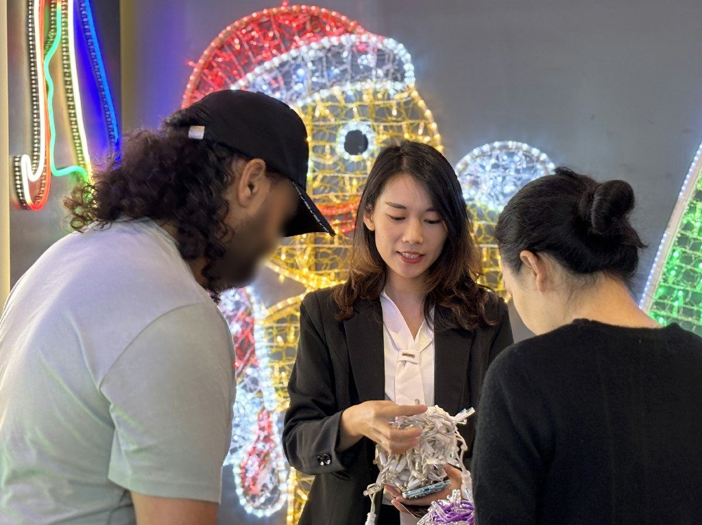 HK Lighting fair Bidhaa bora neon flex kamba mwanga led bulb motif mwanga | Mwangaza wa Glamour 5