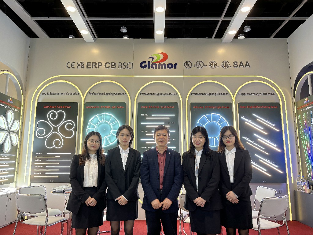 HK Lighting fair Bidhaa bora neon flex kamba mwanga led bulb motif mwanga | Mwangaza wa Glamour 17