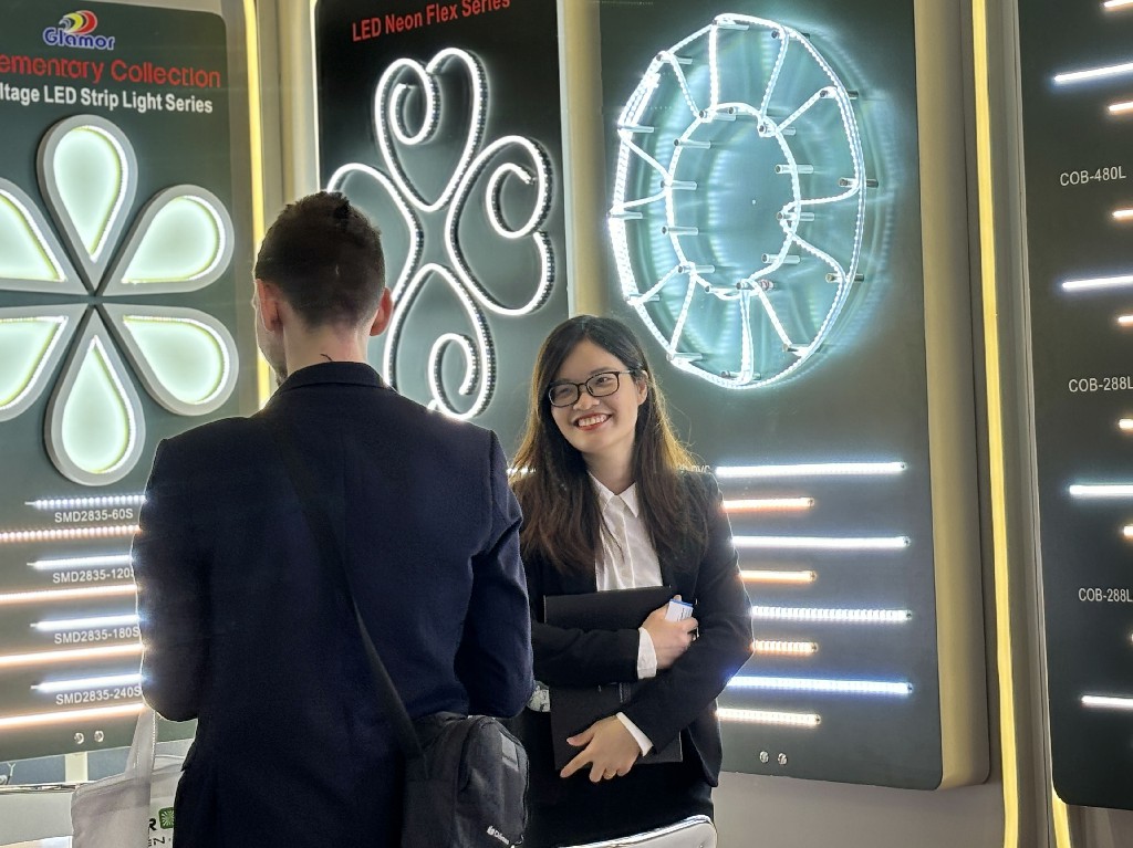 HK Lighting fair Bidhaa bora neon flex kamba mwanga led bulb motif mwanga | Mwangaza wa Glamour 1