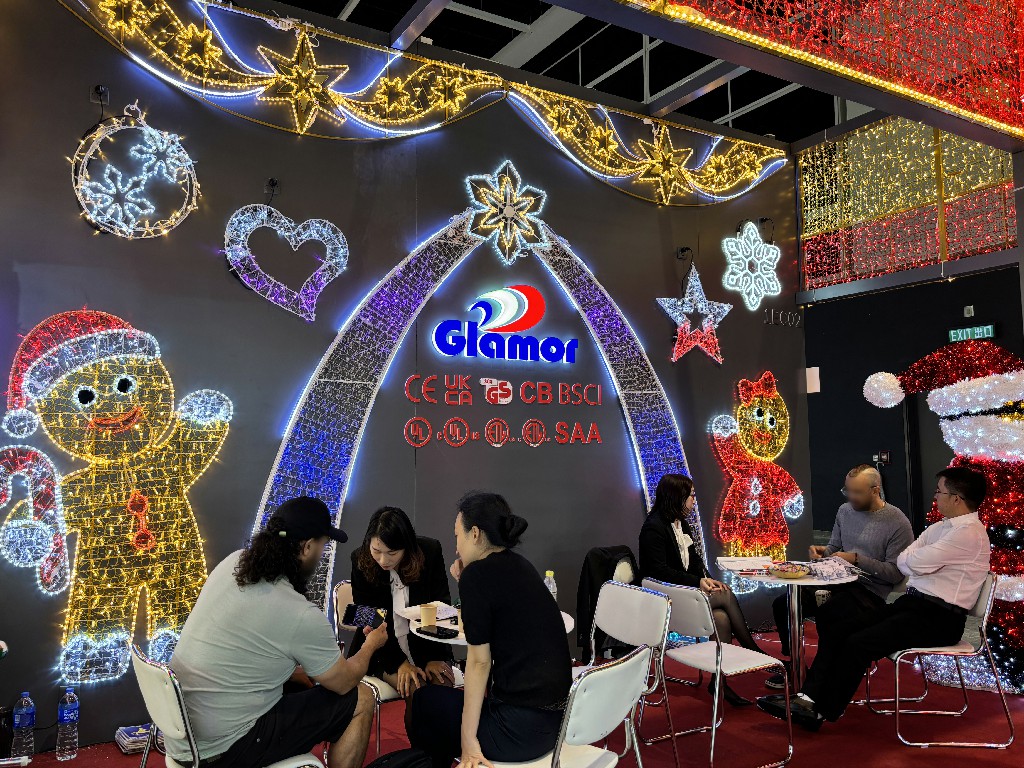 HK Lighting fair Bidhaa bora neon flex kamba mwanga led bulb motif mwanga | Mwangaza wa Glamour 8