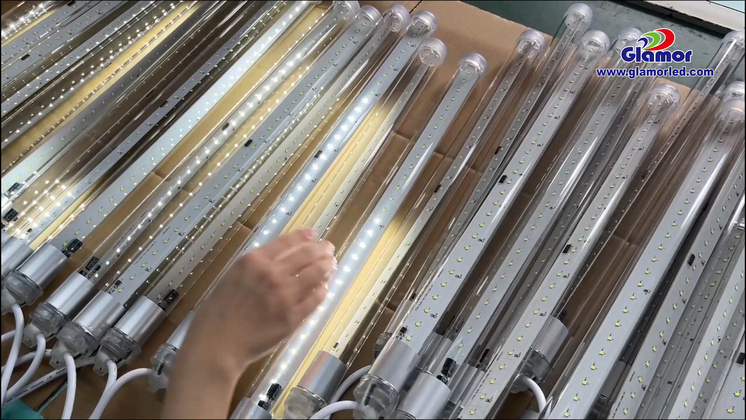 Luci di innevamento a LED SMD di alta qualità con diametro di 30 mm, per lampione natalizio | Glamour 2