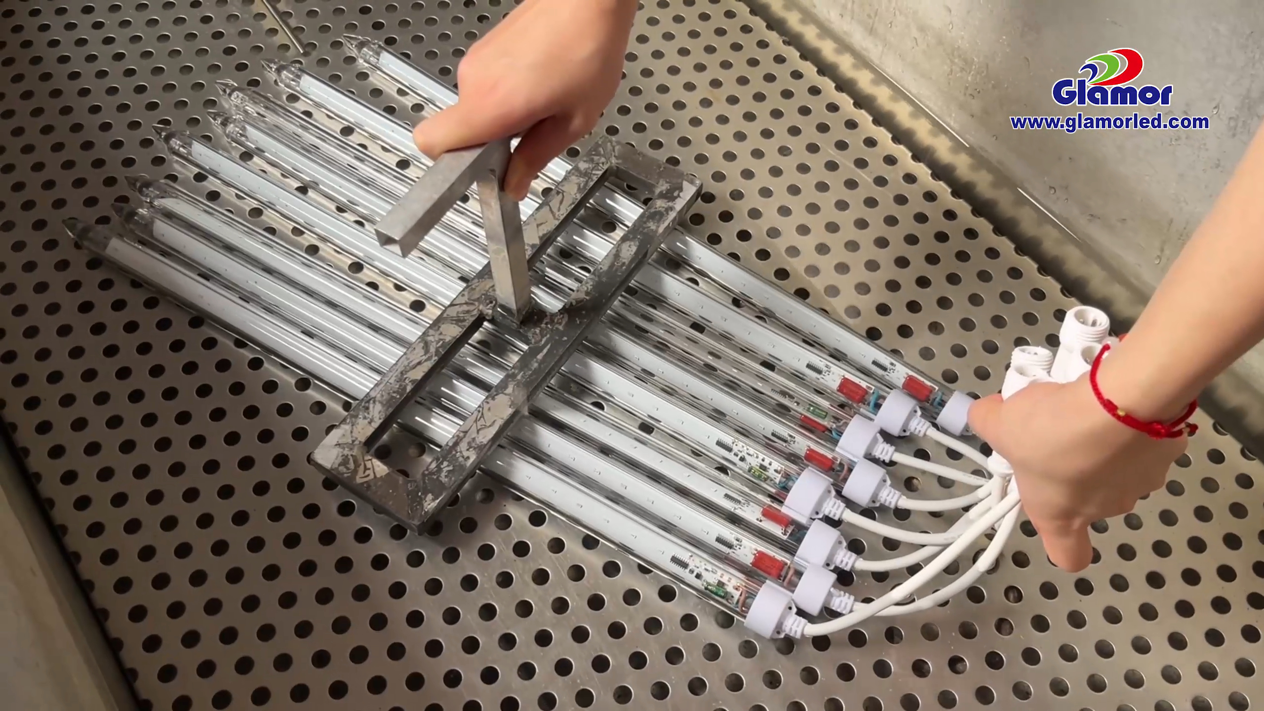 Luci di innevamento a LED SMD di alta qualità con diametro di 30 mm, per lampione natalizio | Glamour 3